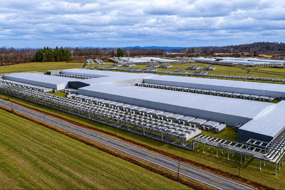Nscales gigantdatasenter «Monarch» i Mason County i West Virginia skal gå på gasskraft og være i drift fra slutten av neste år.