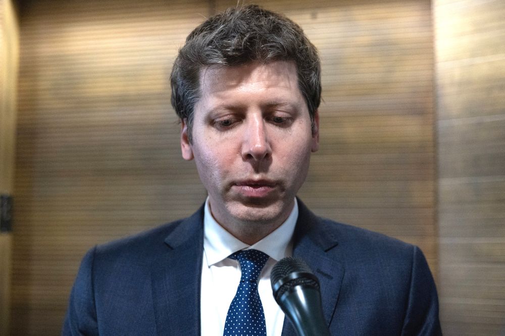 Sam Altman leder OpenAI, som omtaler Hugging Face-hendelsen som et «varselskudd».