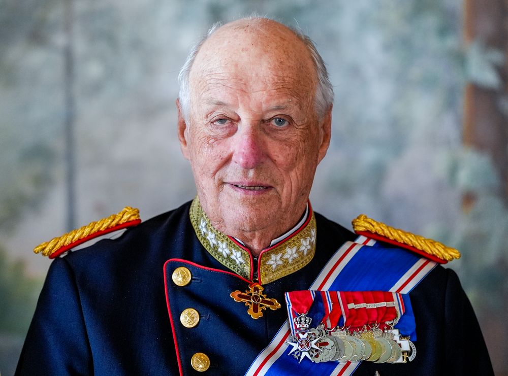 Kong Harald V sovnet stille inn fredag klokken 06.35.