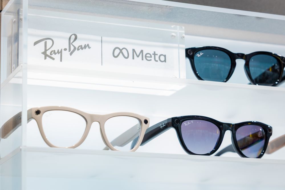 Ray-Ban Metabriller i butikk i Oslo.