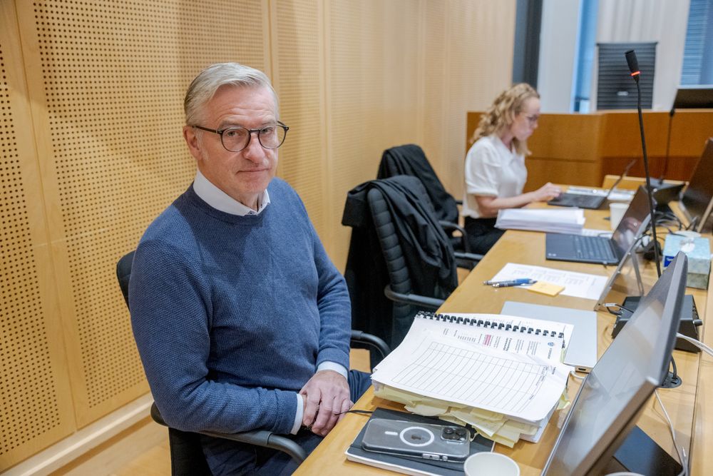 Tidligere Forsvarsbygg-sjef Thorbjørn Thoresen forklarte seg mandag ettermiddag i retten.