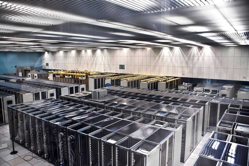 Datasenteret ved det europeiske forskningssenteret CERN i Sveits.