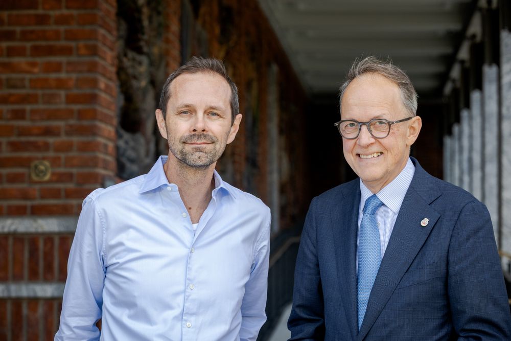 Helsebyråd Oluf Ulseth (H) og finansbyråd Hallstein Bjercke (V) varsler nytt journalsystem for Oslo kommune.