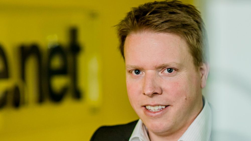 Administrerende direktør Eivind Helgaker i ice.net tror de vil selge mange abonnementer for backup-formål.