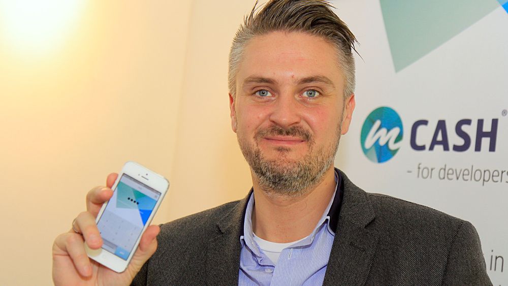 Mcash-gründer Daniel Döderlein er spent på de neste to kvartalene.