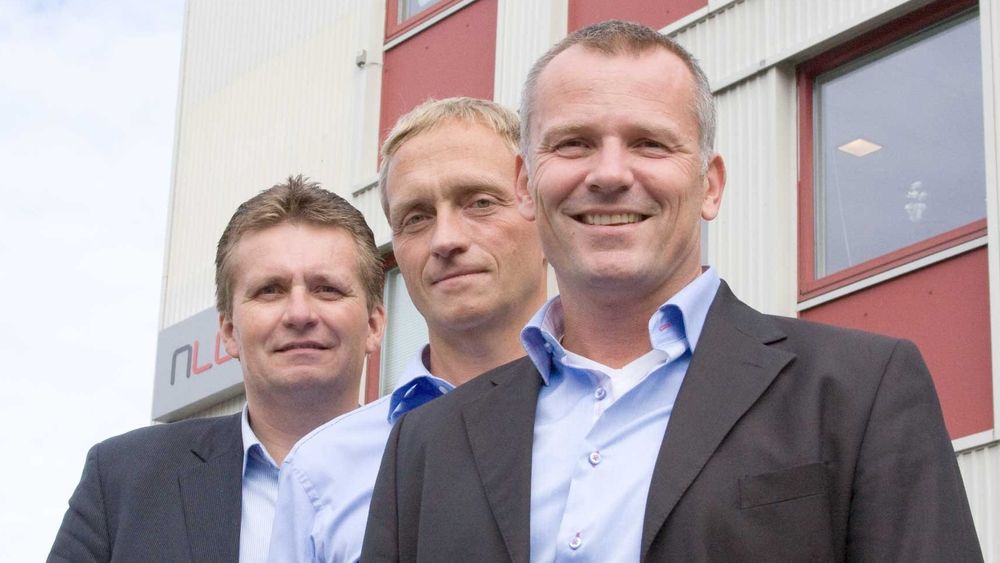 Robert Olsen har nylig begynt i Nlogic. Her sammen med to av gründerne, Arne Giæver og Erlend Bonesvoll.