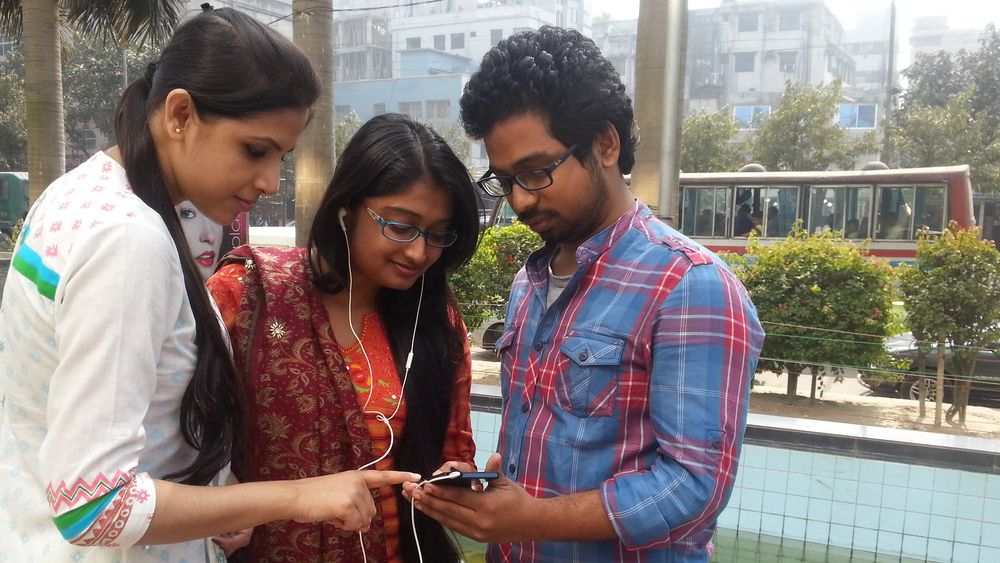 Telenor har passert 50 millioner kunder i Bangladesh. Her et bilde fra lanseringen av strømmetjenesten Beat i januar.