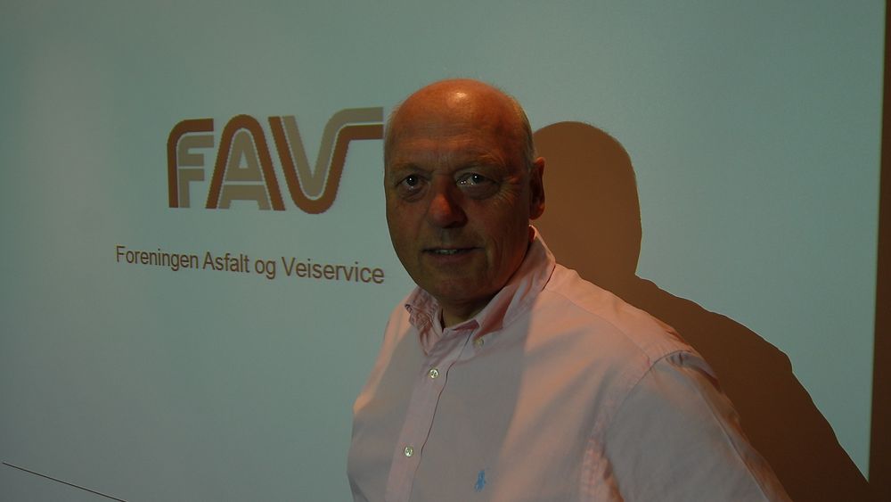 Administrerende direktør i Foreningen Asfalt & Veiservice, Arne Aaberg.