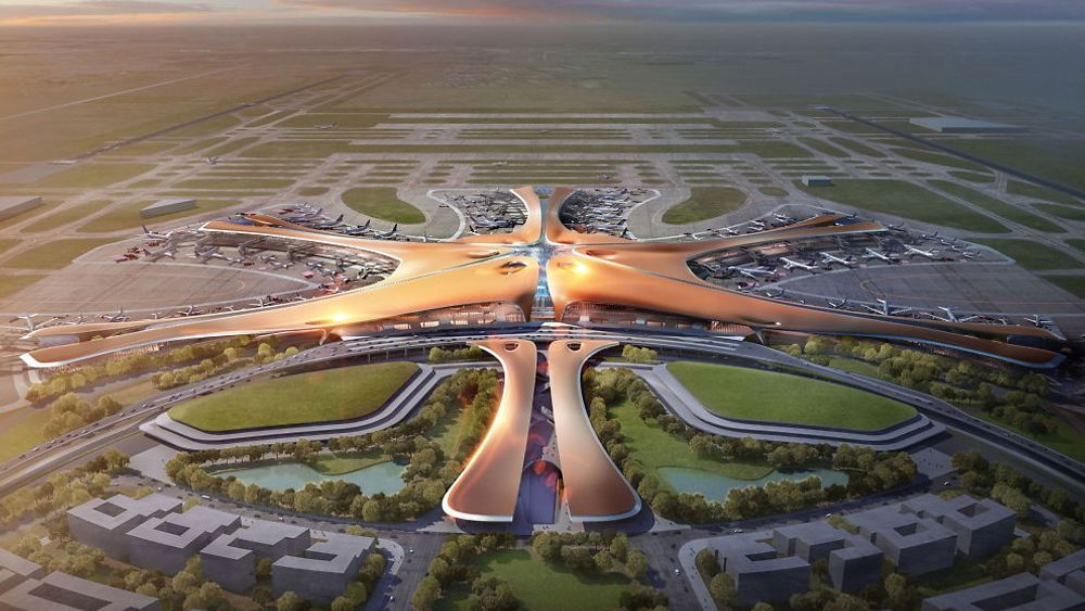 New Beijing international airport skal stå ferdig i 2018.