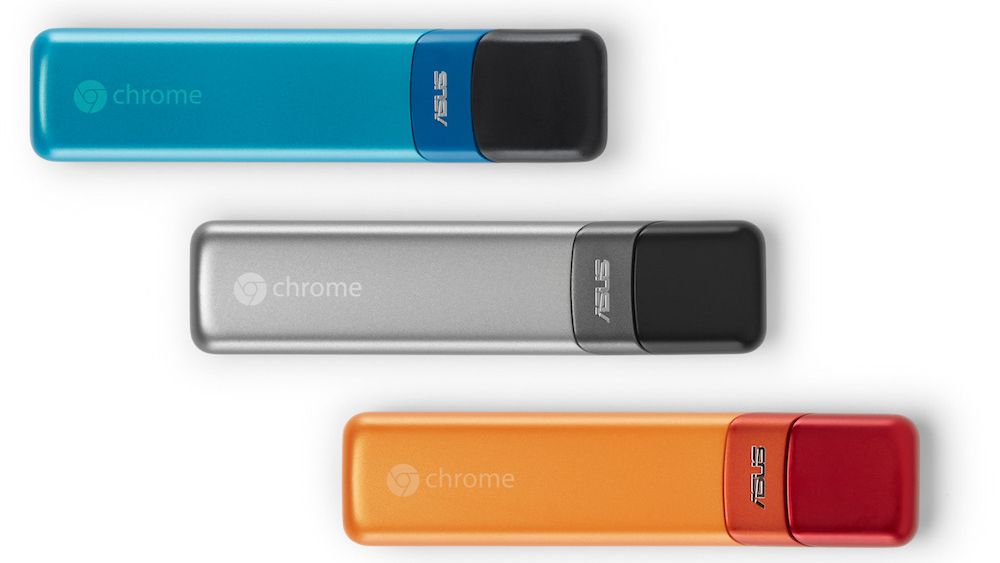 Asus Chromestick kjører Chrome OS og koster rundt 750 kroner.