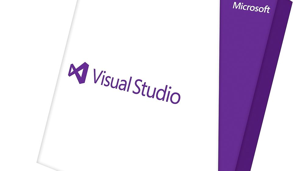 Visual Studio kommer i ny utgave i år. Denne esken tilhører Visual Studio 2013.