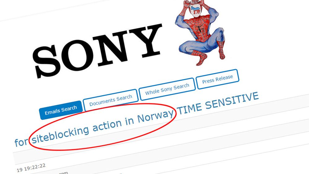 Sony-ansatte diskuterer blant annet søksmål i Norge for å blokkere Pirate Bay i lekkasjen Wikileaks nå har gjort søkbar.