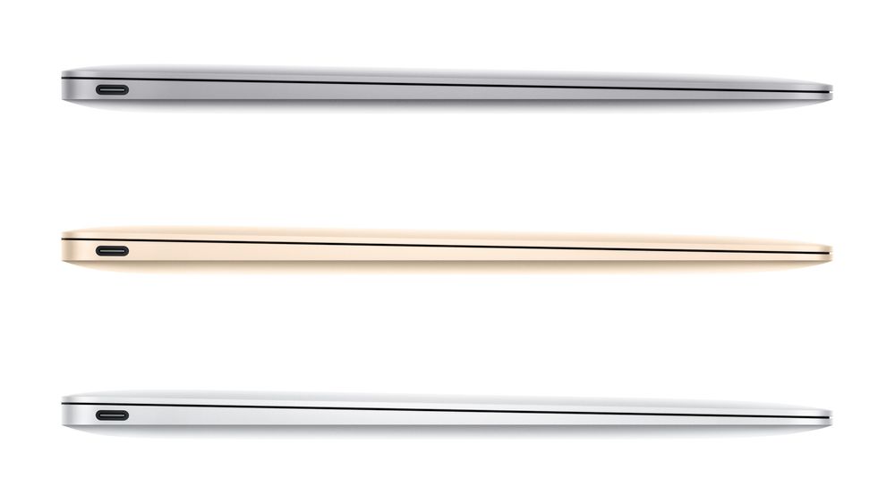 Apples nye Macbook fås i sin sedvanlige sølvutførelse, i tillegg til iPhone-fargene gull og stellargrå. Den blir imidlertid kostbar - 12.590 kroner. 