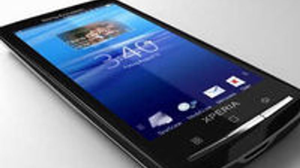 Høyst uoffisielt bilde av Sony Ericsson Xperia X3