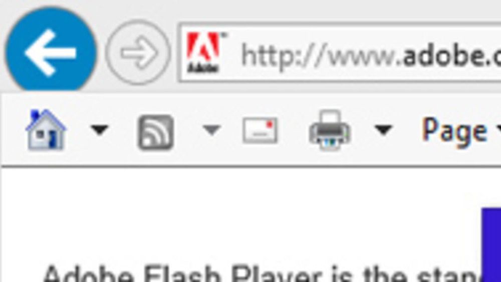 Microsoft henger etter med å oppdatere Flash Player i Internet Explorer 10.