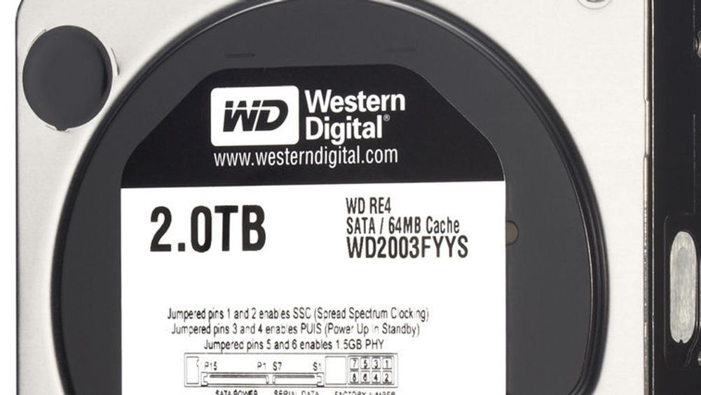 Wester Digital WD RE4-harddisk for enterprise-markedet.