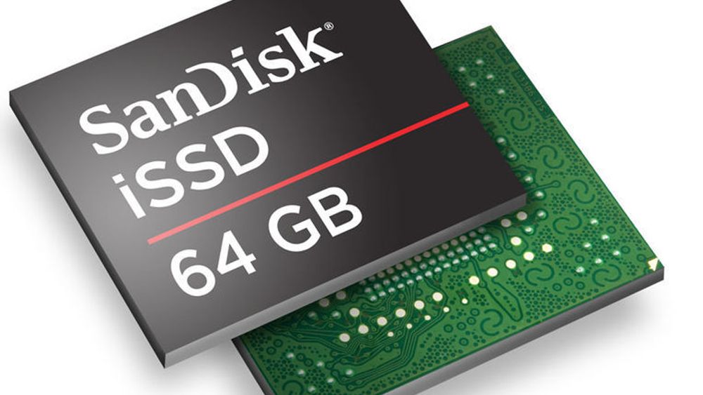 iSSD, SanDisks nye, integrerte SSD.