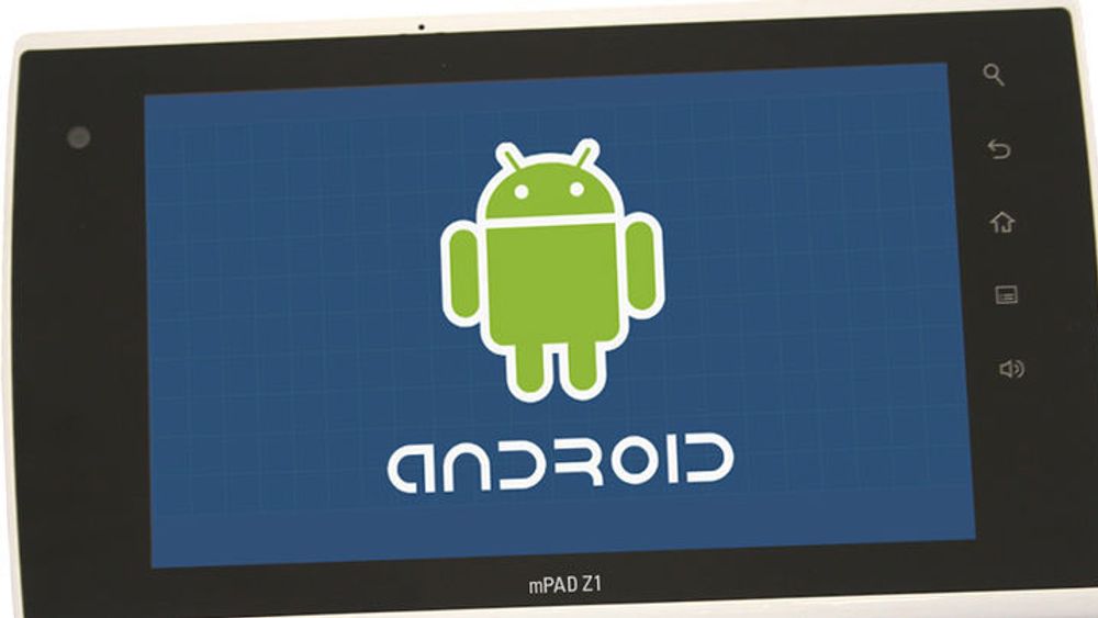 Slik ser Android-brettet til Multicom ut.