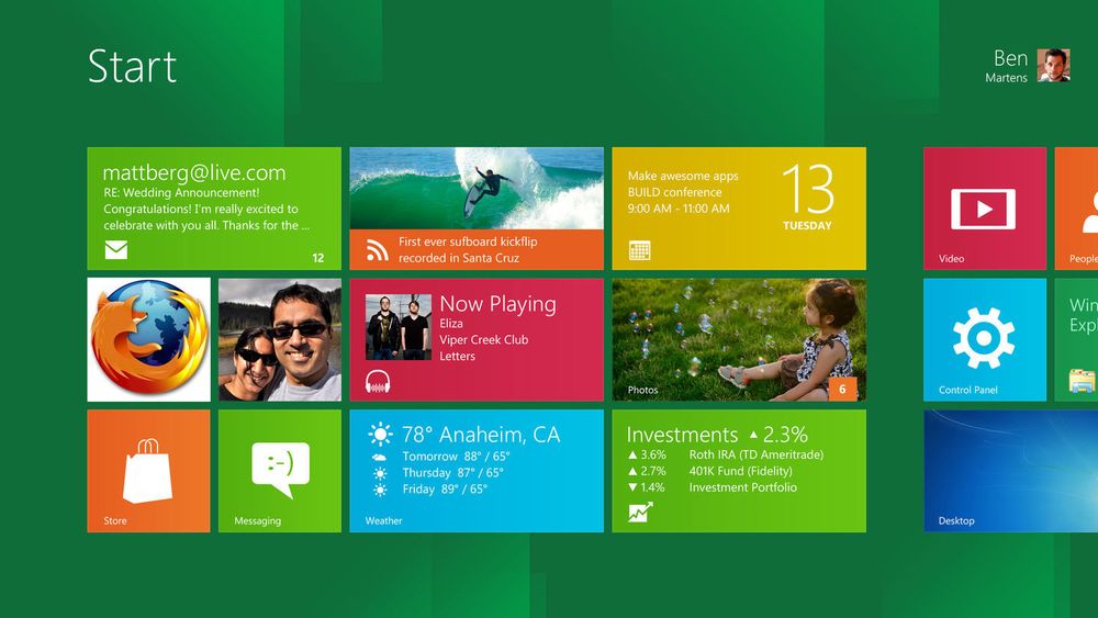 Windows 8 kommer i fire hovedutgaver, alle inkluderer det nye Metro-grensesnittet.