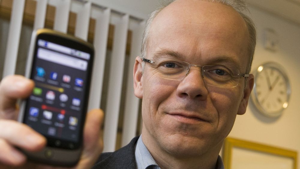Google Norge-sjef Jan Grønbech er svært fornøyd med Nexus One. Men dette er bare første modell i en serie mobiltelefoner fra Google og HTC.
