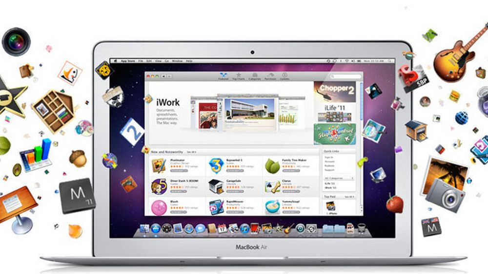 Apple lanserte Mac Apps Store i januar i år.