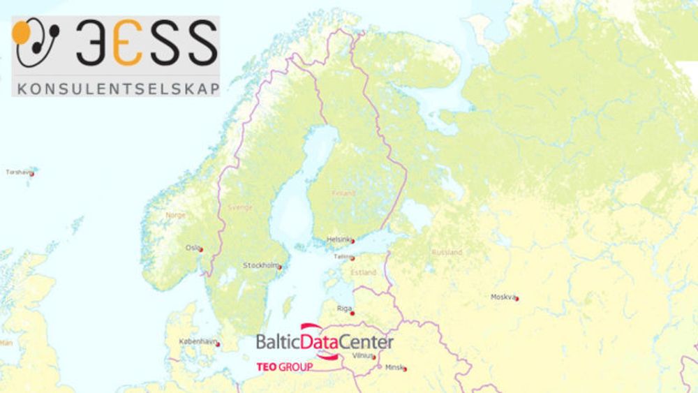 Tromsø- og Bodø-baserte 3ESS tilbyr å drifte norske bedrifter fra Baltic Data Center i Litauen.