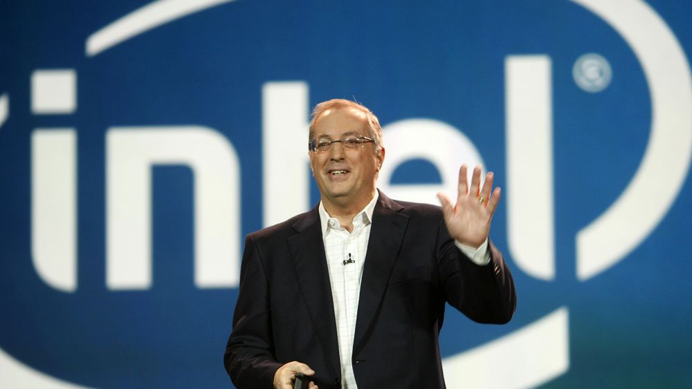 Intels toppsjef, Paul Otellini, kunne torsdag presentere de beste resultatene i selskapets historie. Bildet er fra CES-messen der selskapet presentere en rekke nye produkter som skal ta Intel fra pc-en over til nettbrett og ultratynne bærbare. 