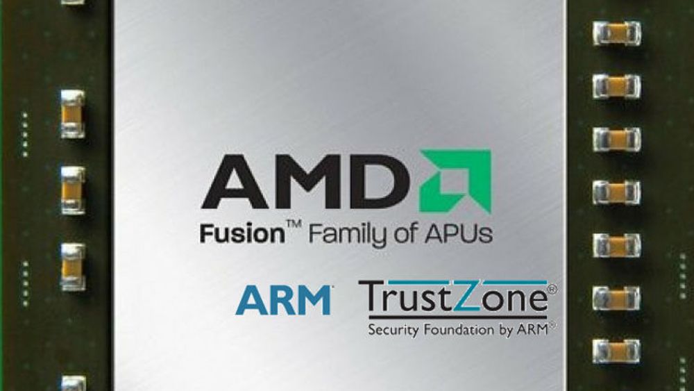 AMD skal i 2013 lansere APU-er hvor ARM TrustZone er integrert.