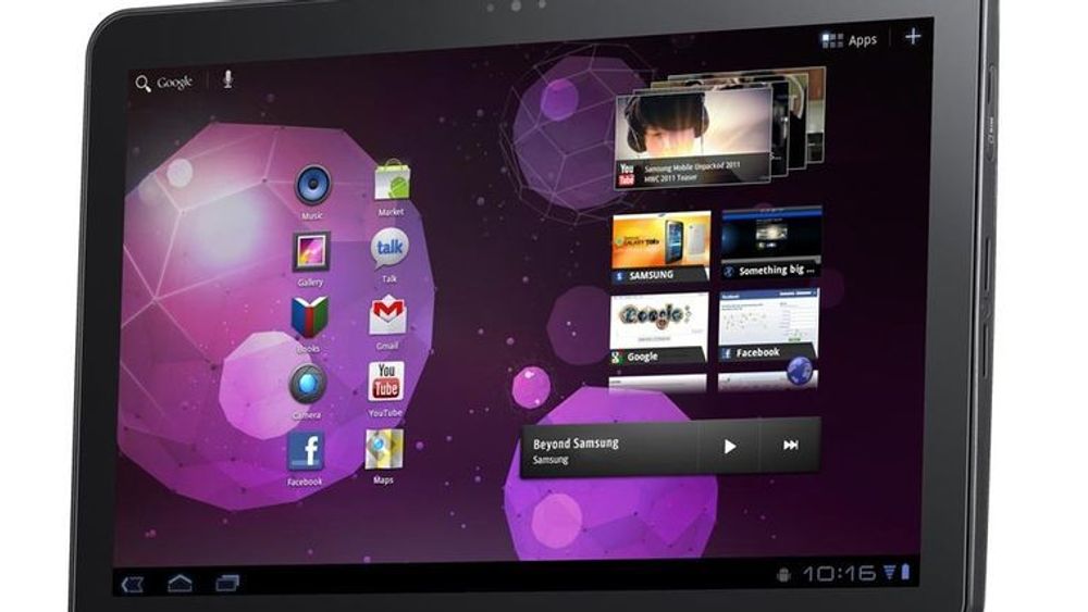 Apple har fått medhold i at Samsung Galaxy Tab 10.1 er en ren kopi av Apples iPad.
