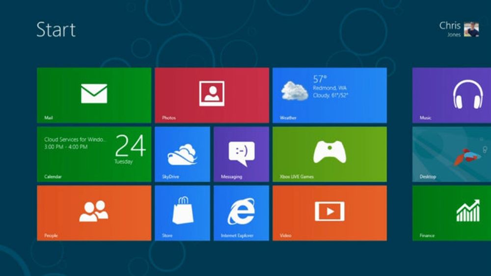 I Windows 8 vil det følge med applikasjoner, i alle fall for Metro-grensesnittet, som vil være knyttet til nettskytjenester som gjøres tilgjengelig med en egen Microsoft-konto.