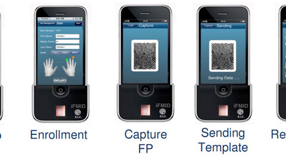 SIC Biometrics tilbyr blant annet løsninger med biometrisk autentisering på iPhone.