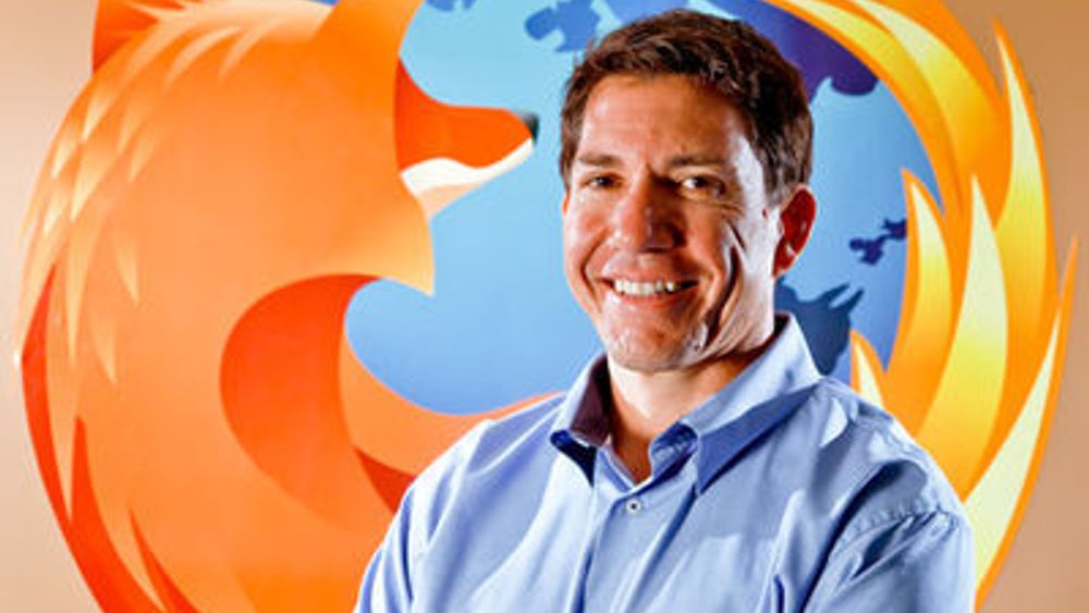Mozilla-sjef Gary Kovacs har igjen grunn til å smile.
