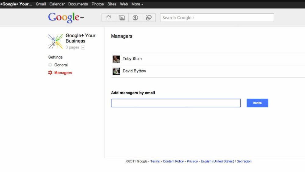 Nå er det mulig å ha flere administratorer for bedrifts- og varemerkesidene i Google+.