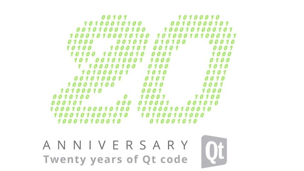 Denne uken er det 20 år siden en første utgaven av Qt ble utgitt.