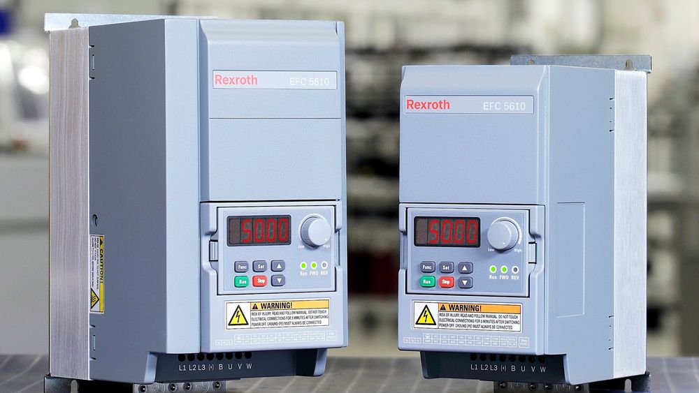 Frekvensomformere, EFC 3610 og EFC 5610 fra Bosch Rexroth