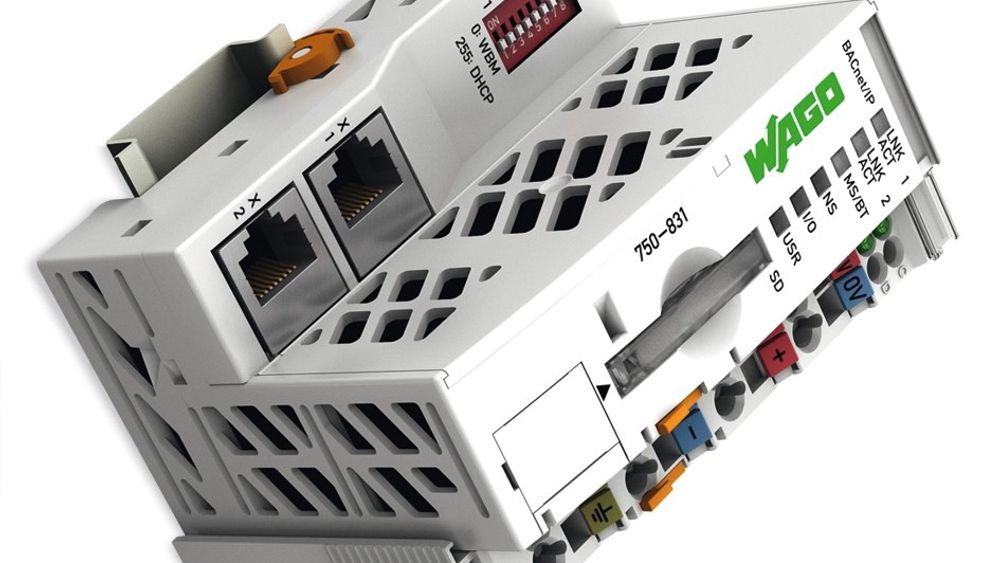 Bacnet-kontoller har forener undersystemer på LON, DALI og KNX.