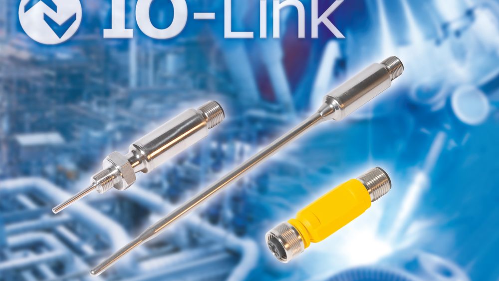 Temperaturmåler som kan konfigureres med IO-Link gir økt fleksibilitet og tilgang på transmitterparametere