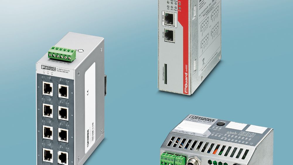 Flere av Phoenix Contacts Ethernet-komponenter er sertifisert av ABB som Industrial IT Enabled.