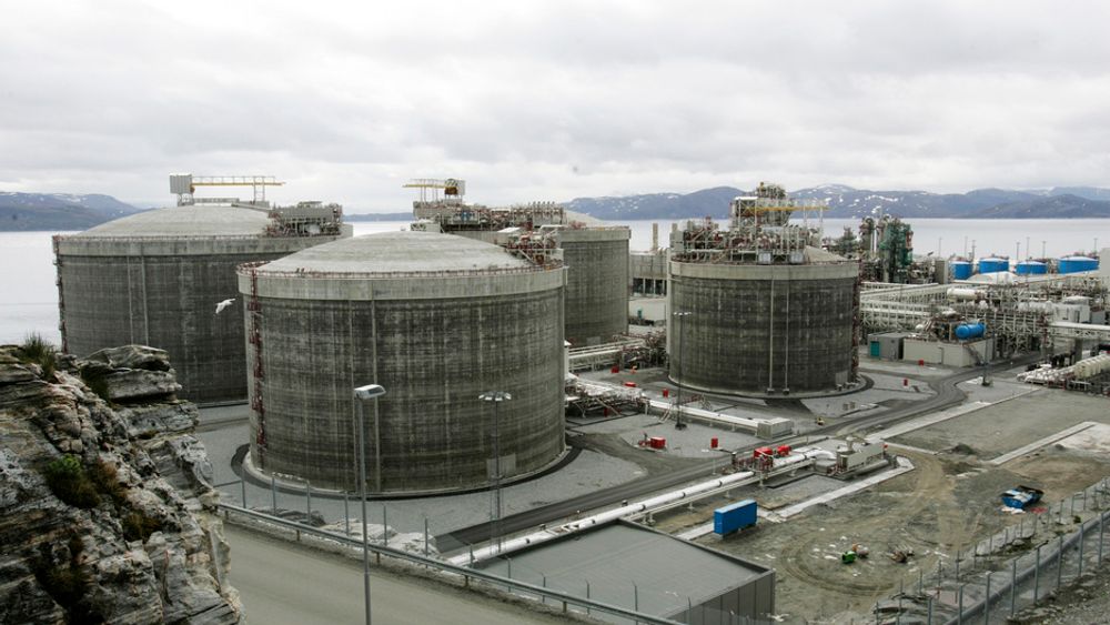 HAMMERFEST: Statoils anlegg på Melkøya for mottak av gass fra Snøhvit-feltet.