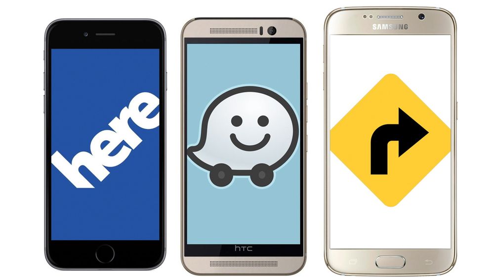 Gule Sider, Here og Waze er tre GPS-apper som gir deg noen muligheter du ikke får i den forhåndsinstallerte navigasjonsappen på iPhone og Android. 