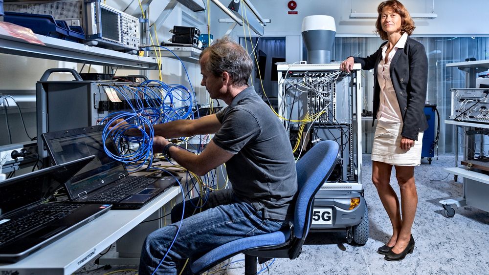 Forskningssjef: Sara Mazur leder 650 forskere hos  Ericsson og nå har de fullt fokus på 5G og alt det andre som må til for å bygge ut de nye mulighetene som kommer i kjølvannet av det superraske datanettet. 