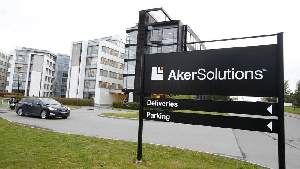 Pågrepet: Politiets sikkerhetstjeneste gikk til aksjon mot Aker Solutions sitt kontor på Fornebu mandag. 