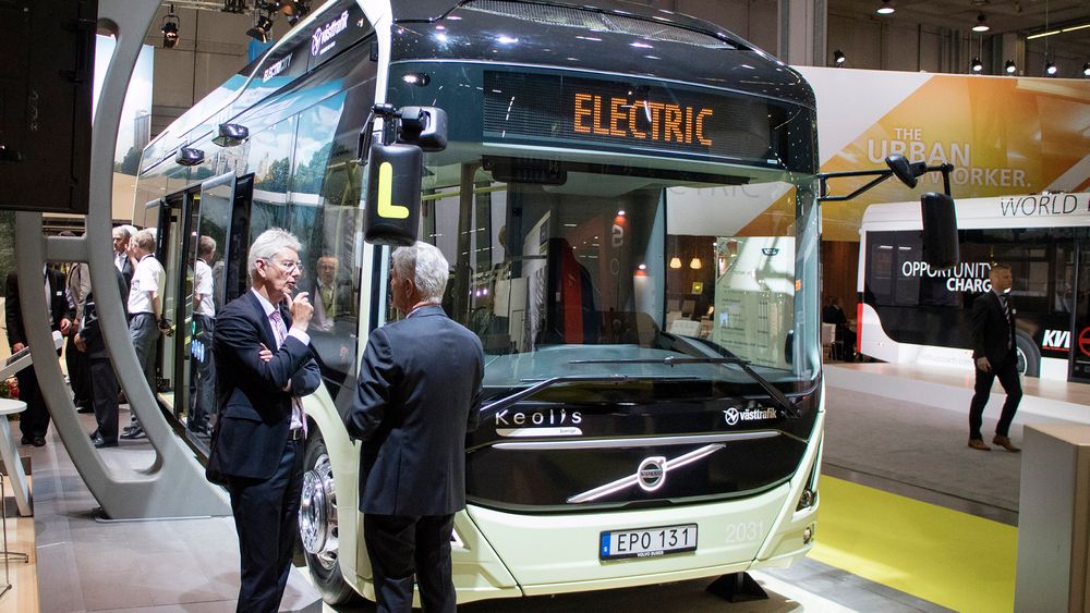 Elektrisk Volvo: Volvo introduserte sin helelektsike buss for verden i Milano. Neste uke er den i drift i Göteborg 