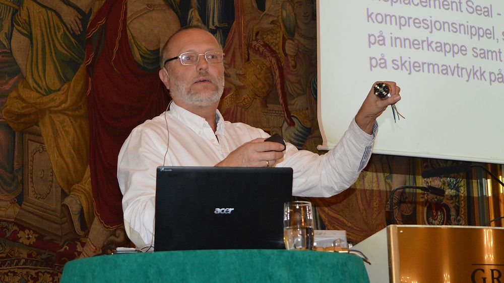 Arild Nordø, leder av Ifeas Ex-utvalg, Siemens 