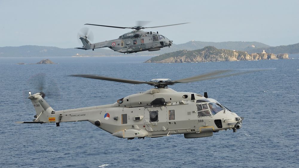 Alarmen gikk da det ble avdekket uvanlig mye korrosjon både på nederlandske (nærmest) og franske NH90-helikoptre som hadde operert til sjøs i 2013. 