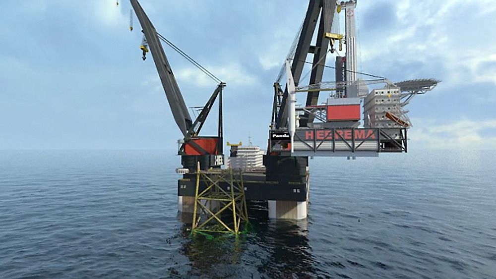 Statoil har vist frem nye og mer utviklede skisser av sin subsea on slim legs-løsning. 