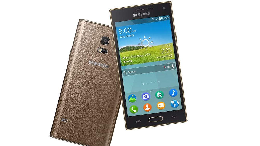 Samsung Z er den første smarttelefonen med plattformen Tizen. 