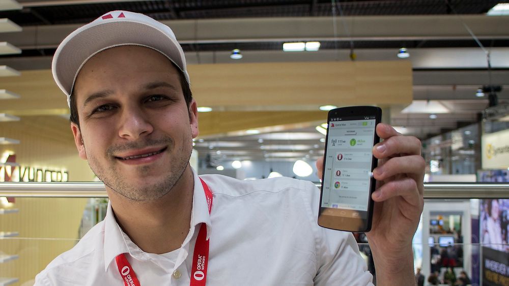 Kompressor: Sergey Lossev har ledet utviklingen av Opera Max, som komprimerer brukerdata til Androidmobiler. Selv er han glad i musikkvideoer, så han oppnår 80 prosent kompresjon.  