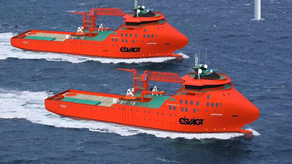 Verksted på sjøen: Esvagt valgte Havyard 832 SOV til servicefartøy for vindturbinparker offshore.  