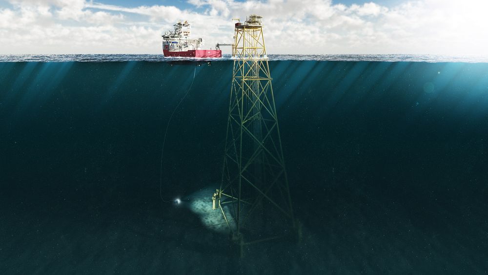  Subsea on slim legs er en av Statoils mulige løsninger for å få ned kostnadene på sokkelen. 